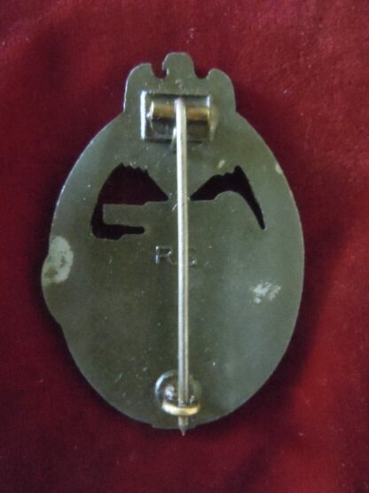 Badge Panzer classe bronze. Fabricant Rudolf Souval, Wien - militaria allemand - german militaria