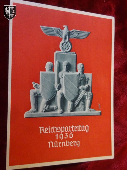 Carte postale Reichsparteitag 1936 - militaria alleamnd - german militaria