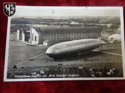 carte postale Zeppelin - German postcard Zeppelin