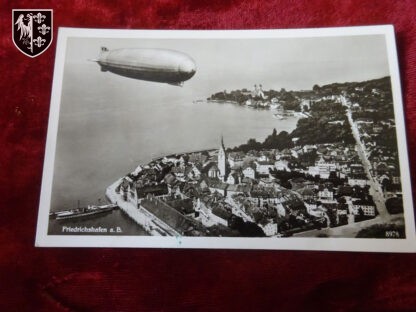 carte postale Zeppelin - militaria allemand - german militaria