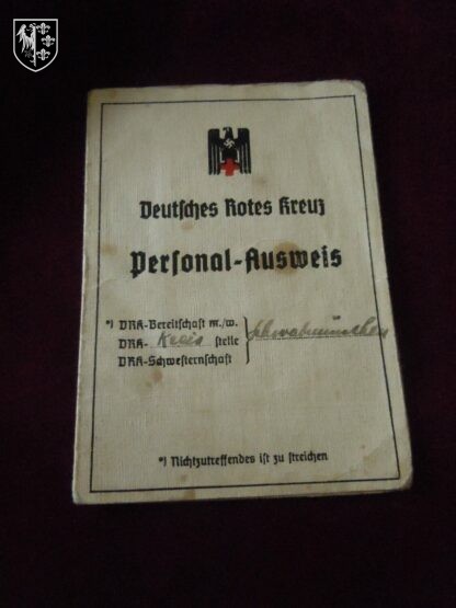 DRK Ausweis - militaria allemand - german militaria