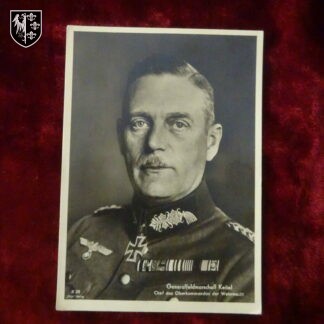 Carte postale Generalfeldmarschall Keitel - militaria allemand - German militaria