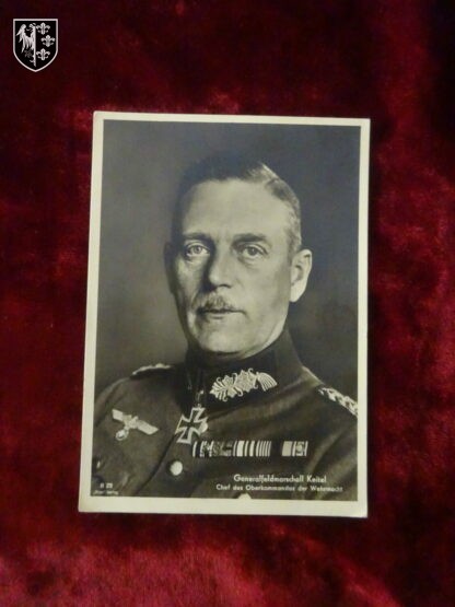 Carte postale Generalfeldmarschall Keitel - militaria allemand - German militaria