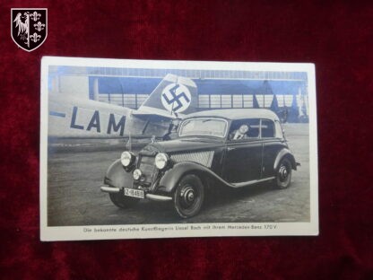 Carte postale Mercedes Benz - militaria alleamnd - German militaria