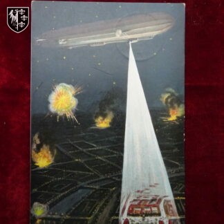 carte postale Zeppelin - militaria allemand - German militaria