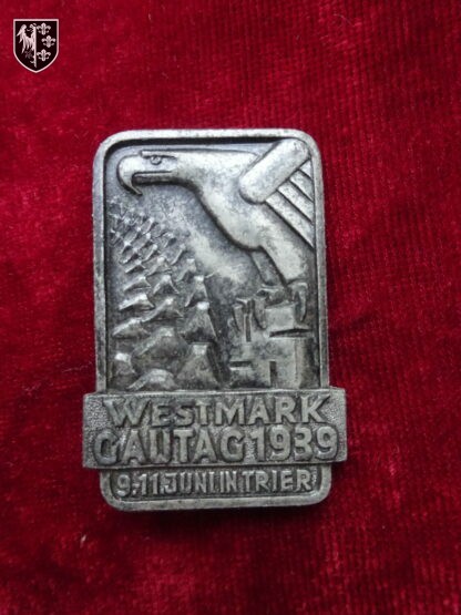 Insigne Westmark Gautag 1939 - militaria allemand - german militaria