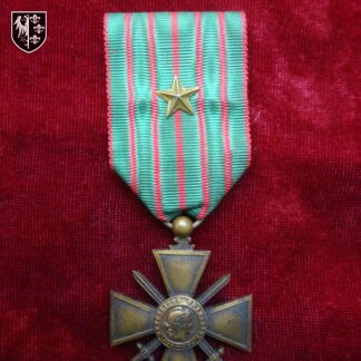 Médaille Croix de Guerre 1914-1916- militaria France
