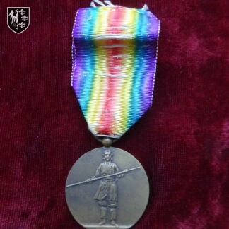 Médaille Interalliée de la Victoire 1914/1918, modèle pour le Japon. Fabrication française (Delande) - militaria Japon