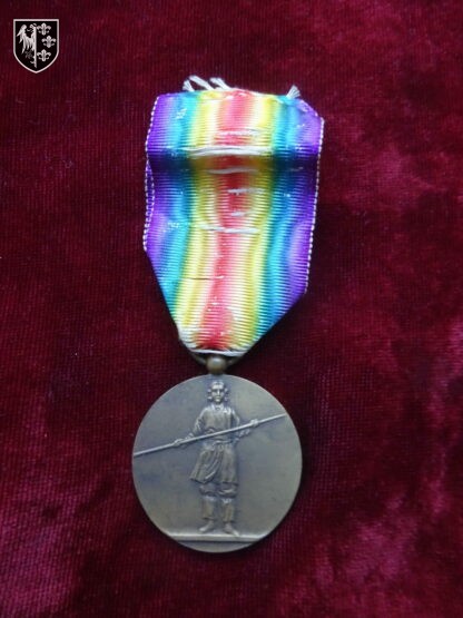 Médaille Interalliée de la Victoire 1914/1918, modèle pour le Japon. Fabrication française (Delande) - militaria Japon