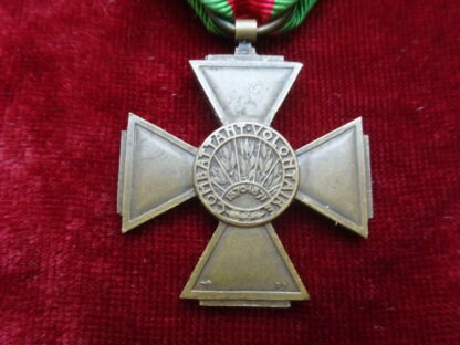 Médaille Croix Combattant Volontaire 1870-1871. Militaria France