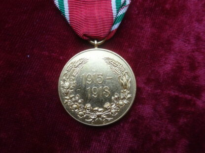 Médaille commémorative 1915-1918 Bulgarie. Très bon état. Militaria