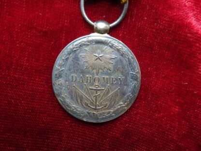 Médaille commémorative de l'expédition du Dahomey. Bon état. Militaria