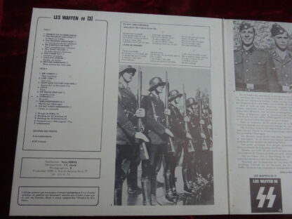 Disque 33 tours les Waffen SS volume 3. Edité par la SERP. Très bon état.