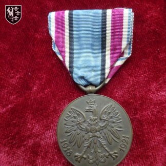 Médaille polonaise commémorative de la guerre 1918-1921 - Militaria