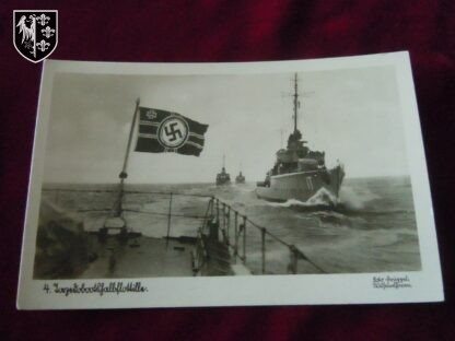 Carte postale Kriegsmarine - Militaria allemand