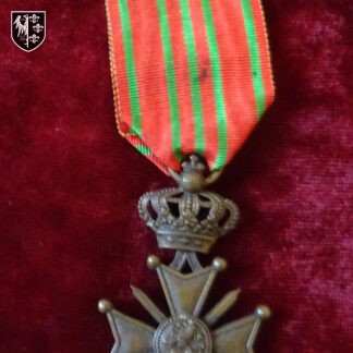 Médaille Croix de guerre Belgique - Militaria