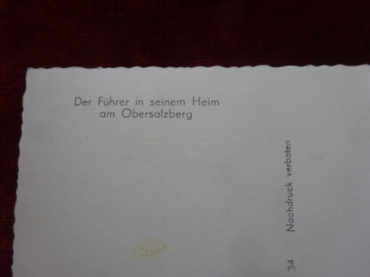 Carte postale chancelier Adolf Hitler. Très bon état. - Militaria allemand - German postcard