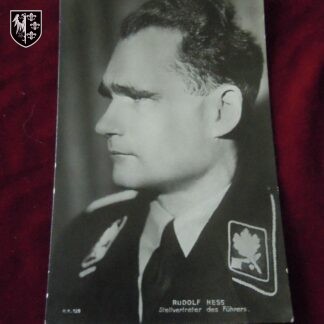 Carte postale Rudolf Hess - Militaria allemand - german postcard