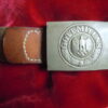 Boucle Heer avec sa patelette . Marquage 1940 - Militaria allemand
