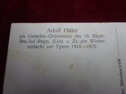 carte postale Adolf Hitler - Militaria allemand - german postcard WWII