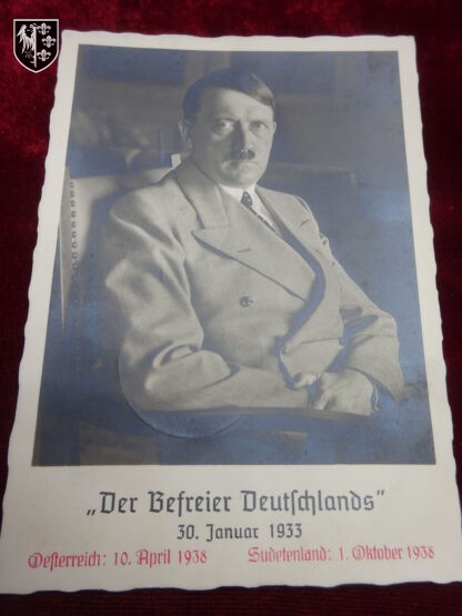 carte postale. Adolf Hitler - Militaria allemand