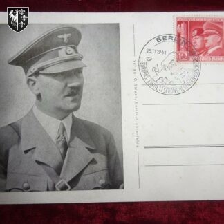 Carte postale chancelier Adolf Hitler - Militaria allemand - german postcard WWII