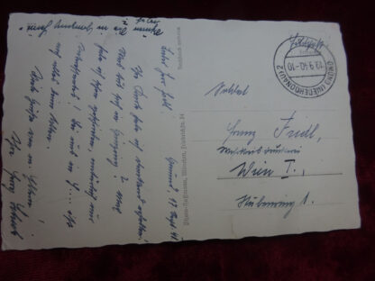 Carte postale chancelier Adolf Hitler - militaria allemand - german postcard WWII