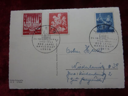 Carte postale chancelier Adolf Hitler - Militaria allemand