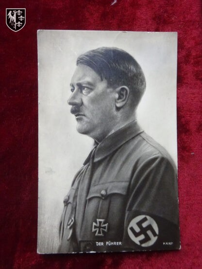 Carte postale Chancelier Adolf Hitler - Militaria allemand - german postcard WWII