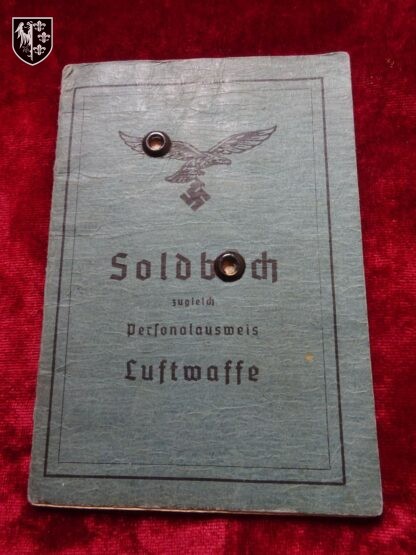 soldbuch Luftwaffe - Militaria allemand
