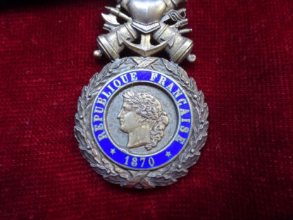 Médaille militaire du 3e type dit de Versailles 1871 - Militaria France
