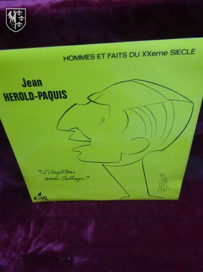 disque Jean-Hérold Paquis 33 tours SERP