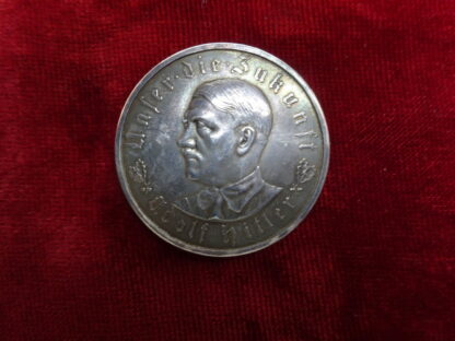 médaille de table Adolf Hitler - militaria allemand