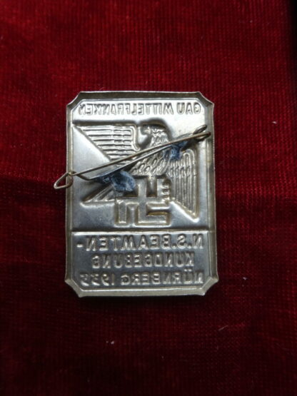 insigne de journée 1933 - Tinie - militaria allemand