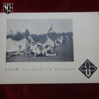 carte postale Jungvolk - militaria allemand