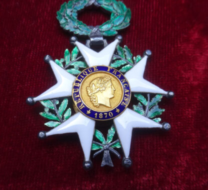 Chevalier Légion d'Honneur troisième république