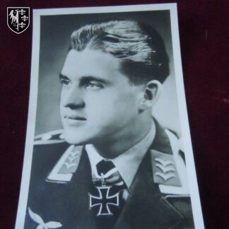 Carte postale Feldwebel Schuster - Militaria allemand - german postcard WWII
