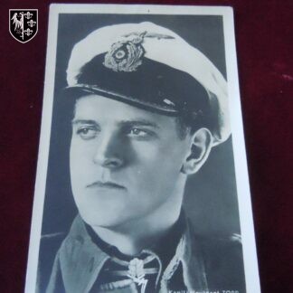 Carte postale Kapitanleutnant Topp - militaria allemand - german postcard WWII
