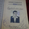 Soldbuch Luftwaffe au nom de Werner Heydrich accompagné de son Arbeitsbuch - Militaria allemand