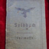 Soldbuch Luftwaffe au nom de Werner Heydrich accompagné de son Arbeitsbuch - Militaria allemand