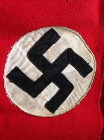 brassard NSDAP avec son étiquette RZM - Militaria allemand