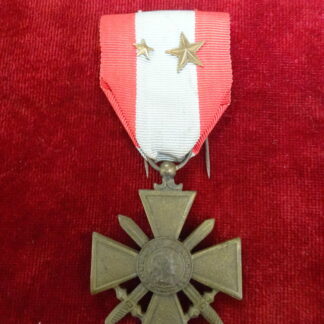 médaille croix de guerre théâtre des opérations extérieures - militaria France