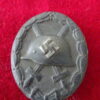 Badge des blessés classe noir