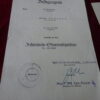 Ensemble Wherpass, diplomes et plaque d'identité – Image 2
