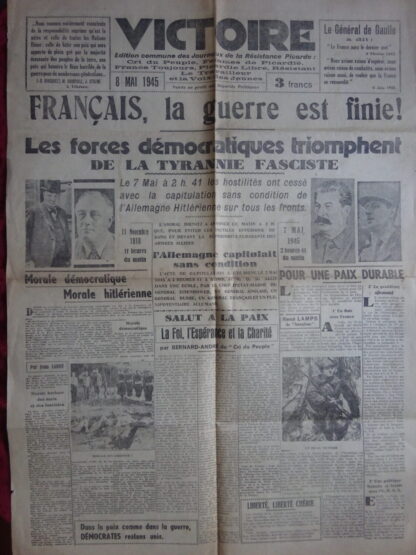 Journal Victoire 8 mai 1945 – Image 3