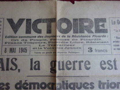 Journal Victoire 8 mai 1945 – Image 2