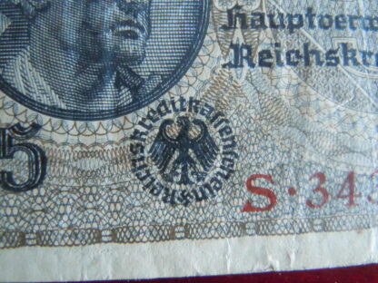 Billet 5 Reichsmark – Image 2