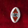 Insigne HJ porcelaine