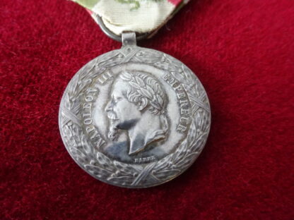 Médaille commémorative de la campagne du Mexique 1862 – Image 2