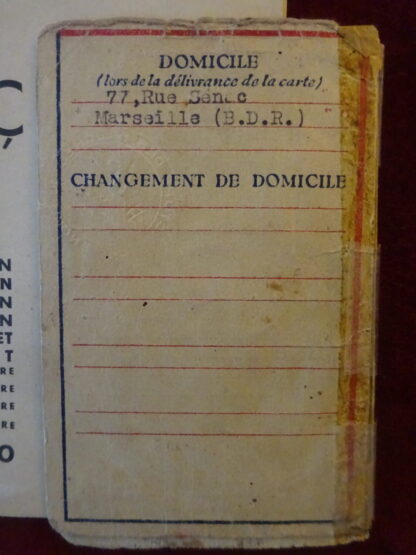 Lot brochure appel aux Français et carte identité 1944 RÉSERVÉ (CD) – Image 4